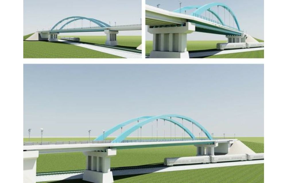 Primele imagini cu noul pod peste Siret. Va fi deschis circulației în 2024 - Poza 2