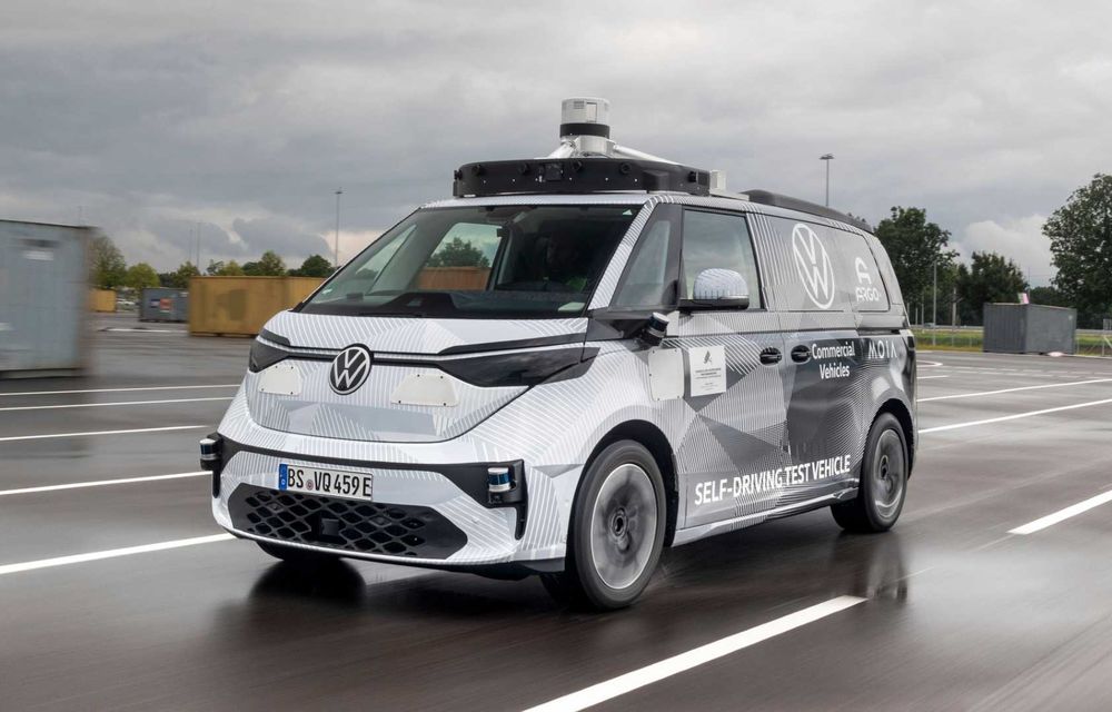 Volkswagen pregătește o versiune autonomă a lui ID. Buzz. Va debuta ca taxi în Germania - Poza 1