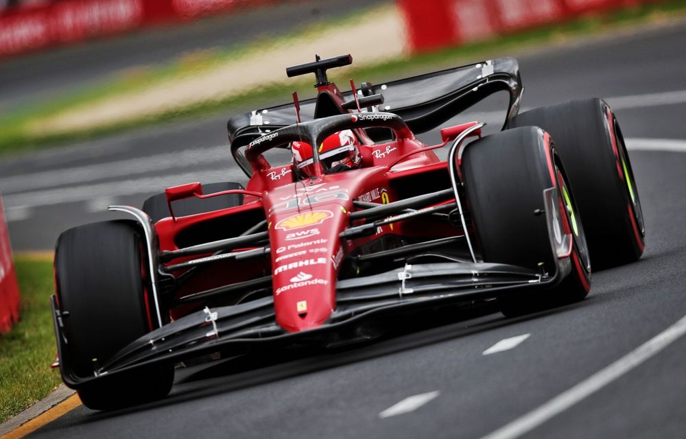 Charles Leclerc, pole position în Australia. Verstappen și Perez, locurile 2 și 3 - Poza 1