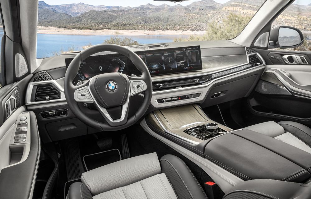 BMW X7 facelift introduce un design complet nou și folosește doar motoare electrificate - Poza 96