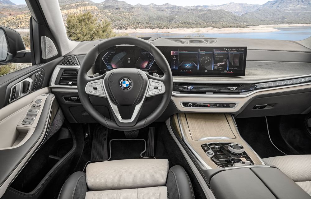 BMW X7 facelift introduce un design complet nou și folosește doar motoare electrificate - Poza 97
