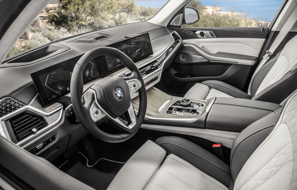 BMW X7 facelift introduce un design complet nou și folosește doar motoare electrificate - Poza 98