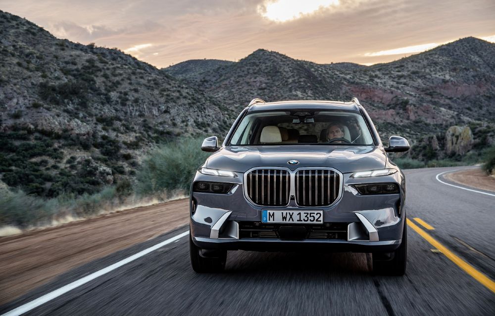 BMW X7 facelift introduce un design complet nou și folosește doar motoare electrificate - Poza 3
