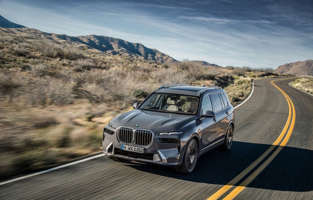 BMW X7 facelift introduce un design complet nou și folosește doar motoare electrificate - Poza 4