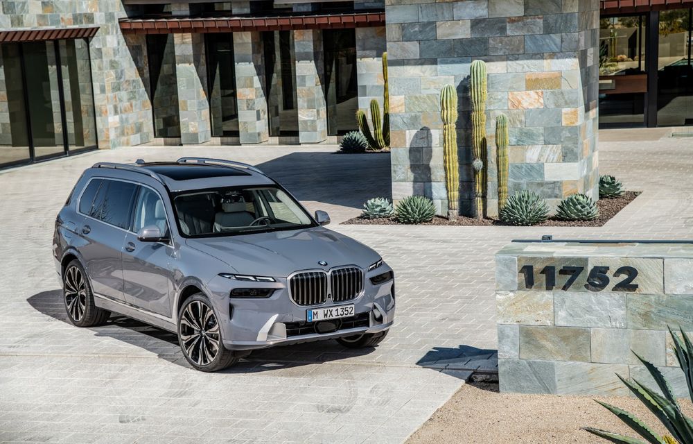 BMW X7 facelift introduce un design complet nou și folosește doar motoare electrificate - Poza 32