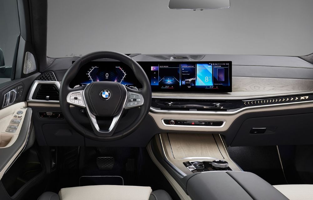 BMW X7 facelift introduce un design complet nou și folosește doar motoare electrificate - Poza 84