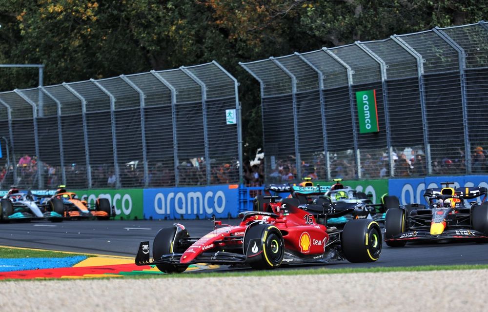 Charles Leclerc câștigă Marele Premiu de Formula 1 al Australiei. Perez și Russell pe podium - Poza 2
