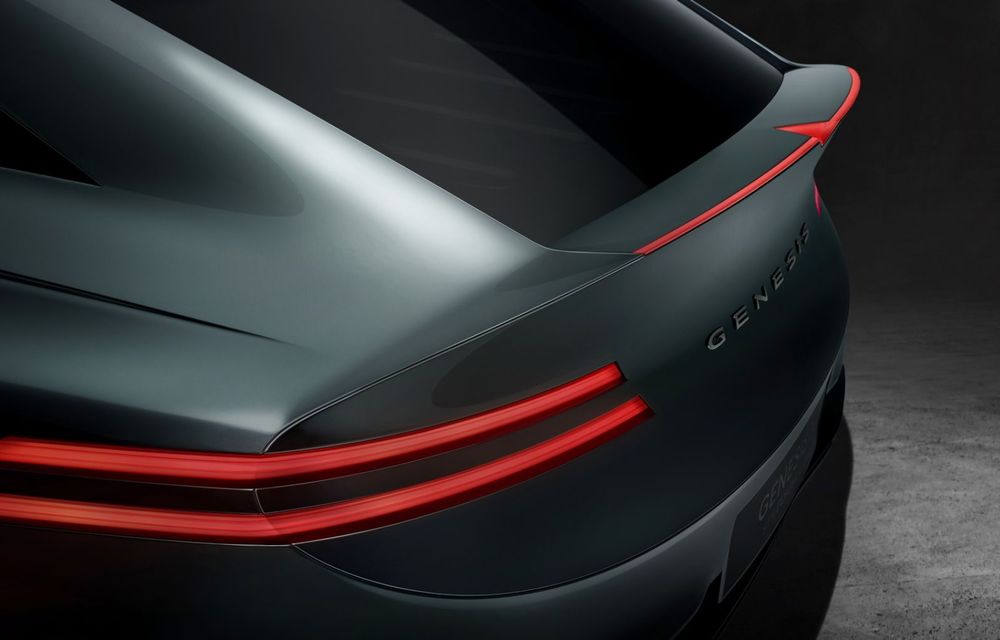 Noul concept Genesis X Speedium Coupe anunță viitorul limbaj de design al mărcii - Poza 6