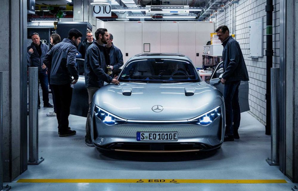 Mercedes-Benz Vision EQXX: Prototipul electric a parcurs peste 1.000 de kilometri cu o singură încărcare - Poza 2