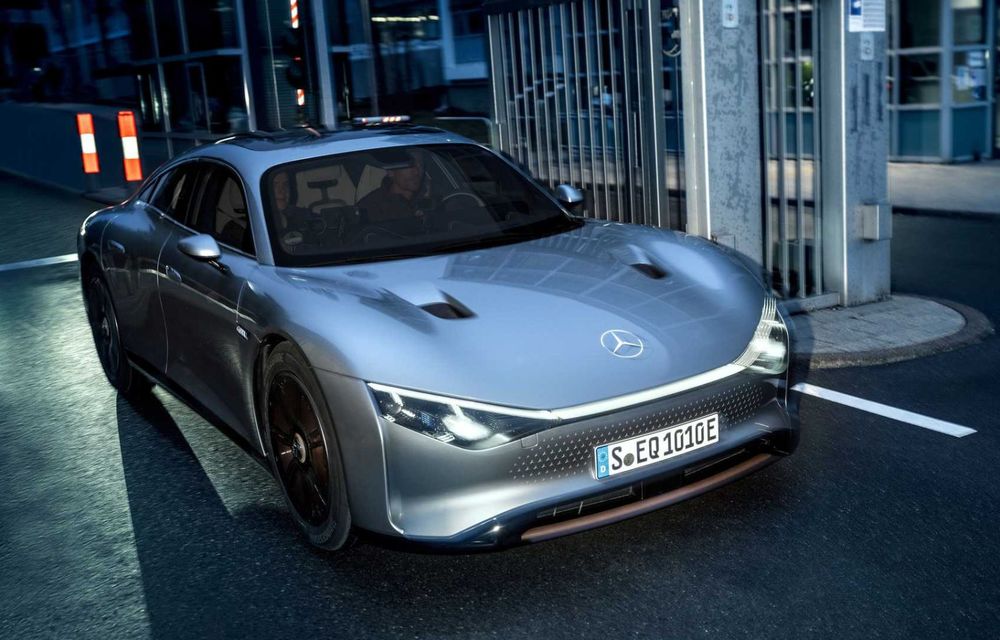Mercedes-Benz Vision EQXX: Prototipul electric a parcurs peste 1.000 de kilometri cu o singură încărcare - Poza 3