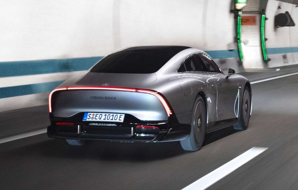 Mercedes-Benz Vision EQXX: Prototipul electric a parcurs peste 1.000 de kilometri cu o singură încărcare - Poza 14