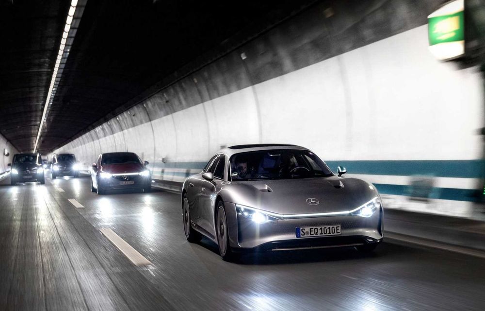 Mercedes-Benz Vision EQXX: Prototipul electric a parcurs peste 1.000 de kilometri cu o singură încărcare - Poza 6