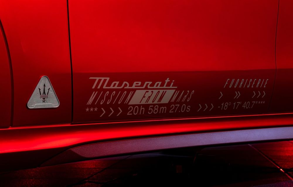 Maserati prezintă noul Grecale Mission from Mars, un exemplar unicat inspirat de planeta Marte - Poza 7