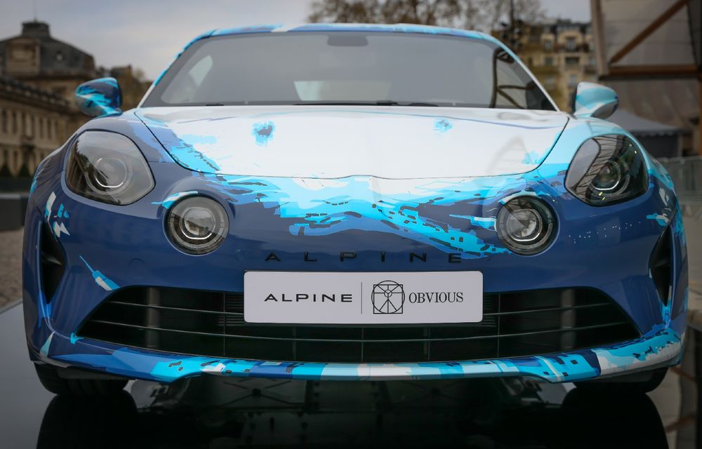 Alpine prezintă noul Art Car A110 Sastruga. Desene inspirate de circuite și inteligență artificială - Poza 8