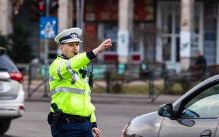 Poliția Română: Peste 400 de șoferi amendați pentru conducere agresivă, în prima lună de la noile măsuri