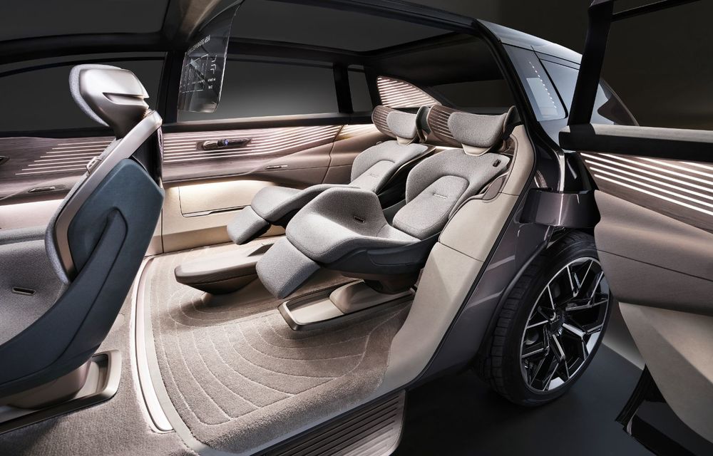 Acesta este conceptul Audi Urbansphere: sufragerie pe roți, cu 750 kilometri autonomie - Poza 49