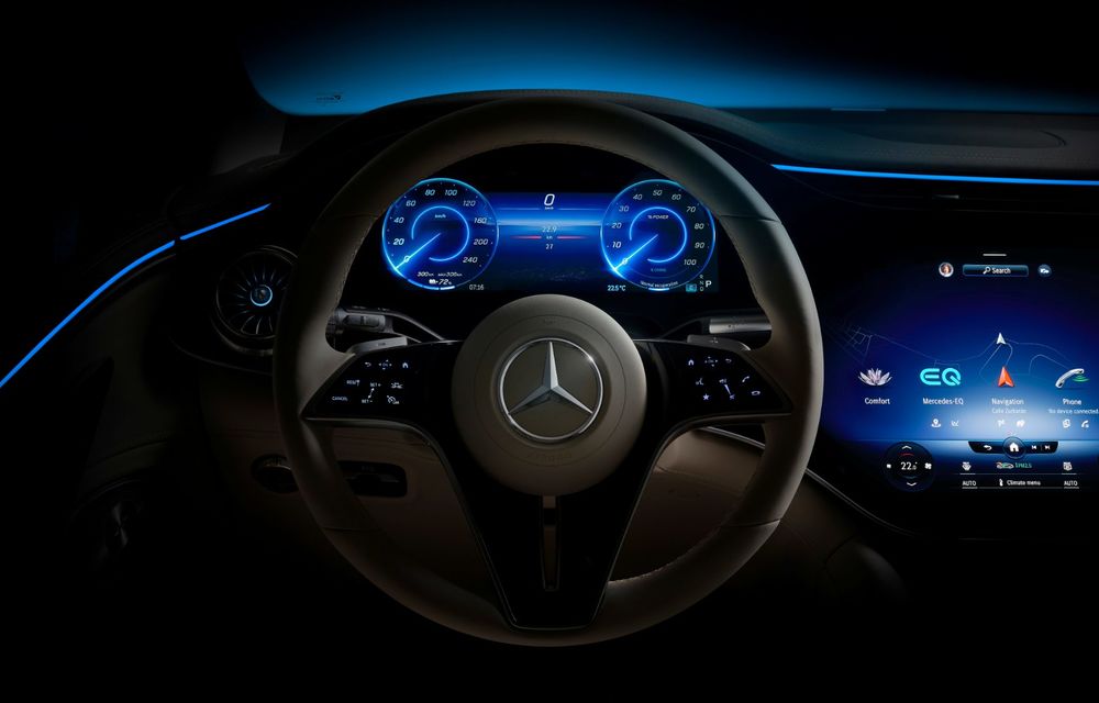 OFICIAL: Noul Mercedes-Benz EQS SUV electric promite 544 CP și 660 de kilometri autonomie - Poza 88