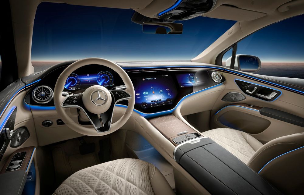 OFICIAL: Noul Mercedes-Benz EQS SUV electric promite 544 CP și 660 de kilometri autonomie - Poza 93