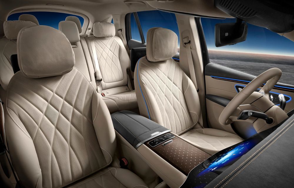 OFICIAL: Noul Mercedes-Benz EQS SUV electric promite 544 CP și 660 de kilometri autonomie - Poza 95