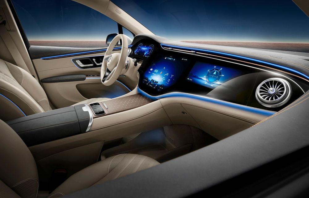 OFICIAL: Noul Mercedes-Benz EQS SUV electric promite 544 CP și 660 de kilometri autonomie - Poza 96