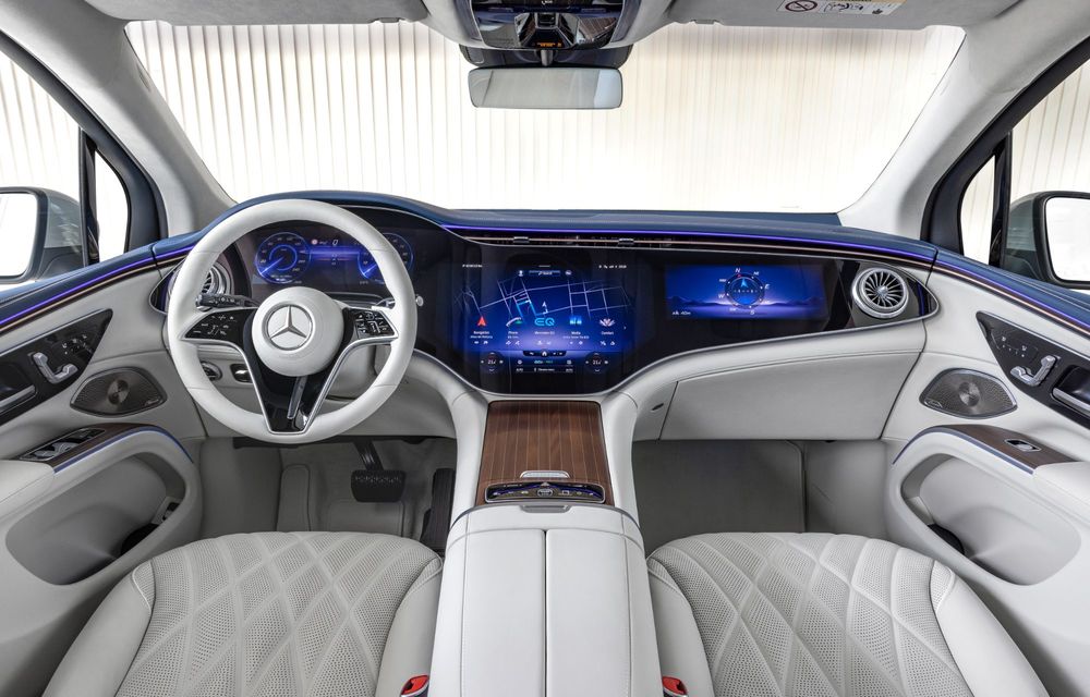 OFICIAL: Noul Mercedes-Benz EQS SUV electric promite 544 CP și 660 de kilometri autonomie - Poza 23