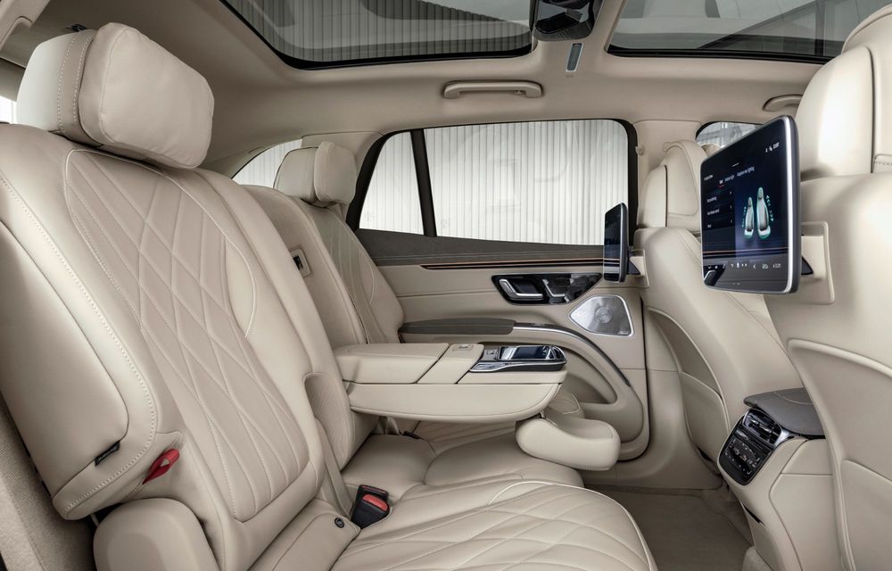 OFICIAL: Noul Mercedes-Benz EQS SUV electric promite 544 CP și 660 de kilometri autonomie - Poza 99