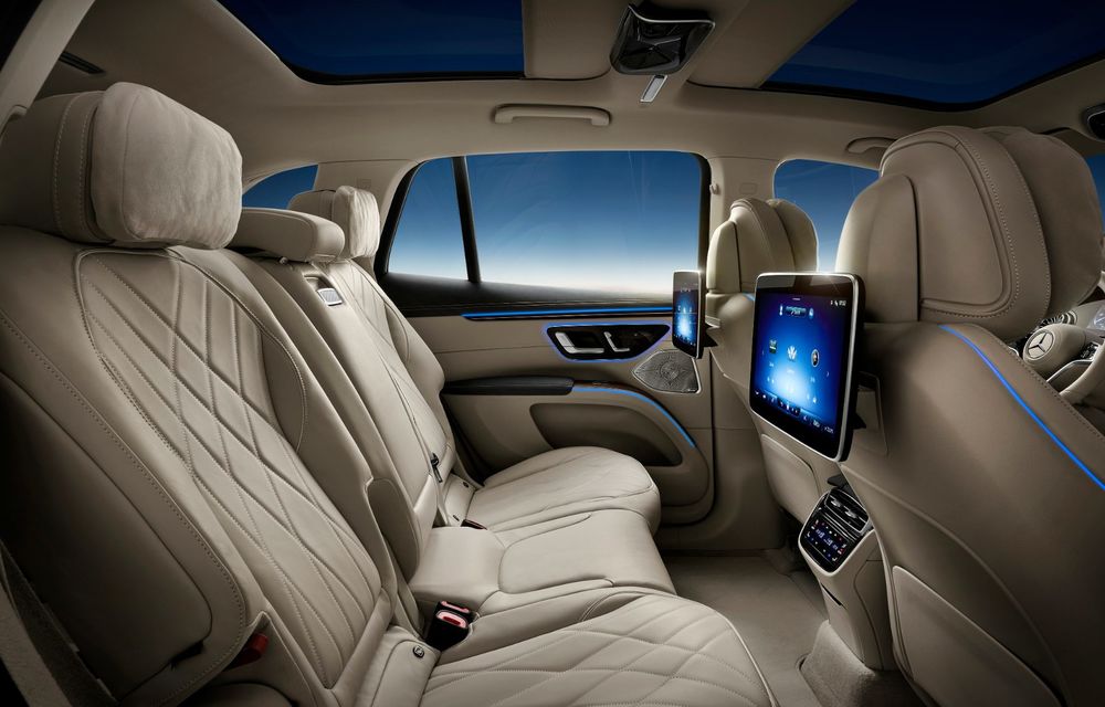 OFICIAL: Noul Mercedes-Benz EQS SUV electric promite 544 CP și 660 de kilometri autonomie - Poza 94