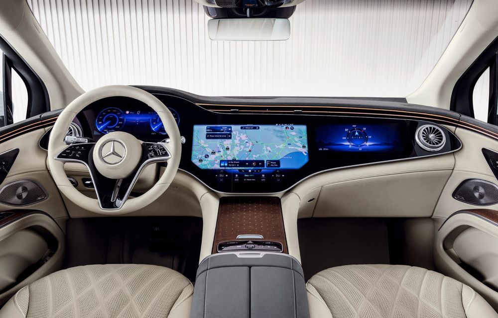 OFICIAL: Noul Mercedes-Benz EQS SUV electric promite 544 CP și 660 de kilometri autonomie - Poza 100