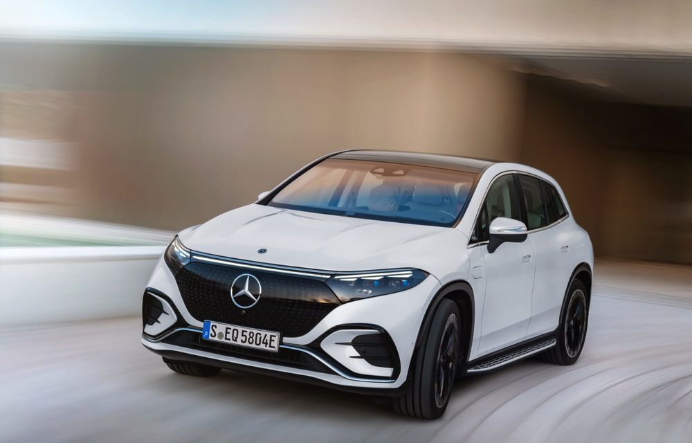 OFICIAL: Noul Mercedes-Benz EQS SUV electric promite 544 CP și 660 de kilometri autonomie - Poza 2