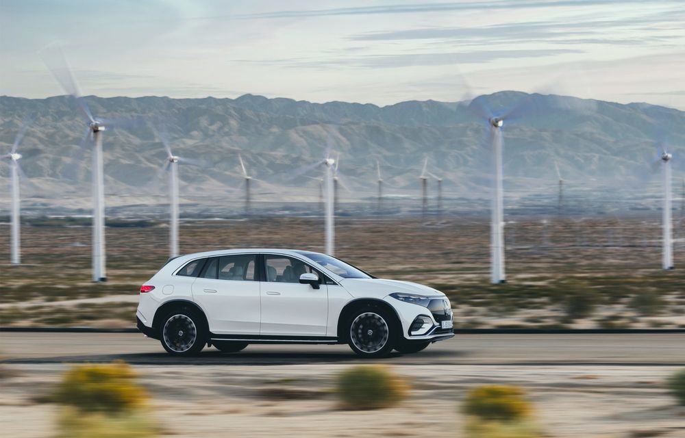 OFICIAL: Noul Mercedes-Benz EQS SUV electric promite 544 CP și 660 de kilometri autonomie - Poza 7