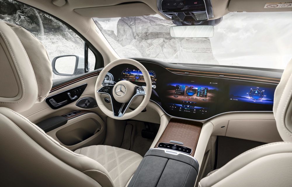 OFICIAL: Noul Mercedes-Benz EQS SUV electric promite 544 CP și 660 de kilometri autonomie - Poza 20