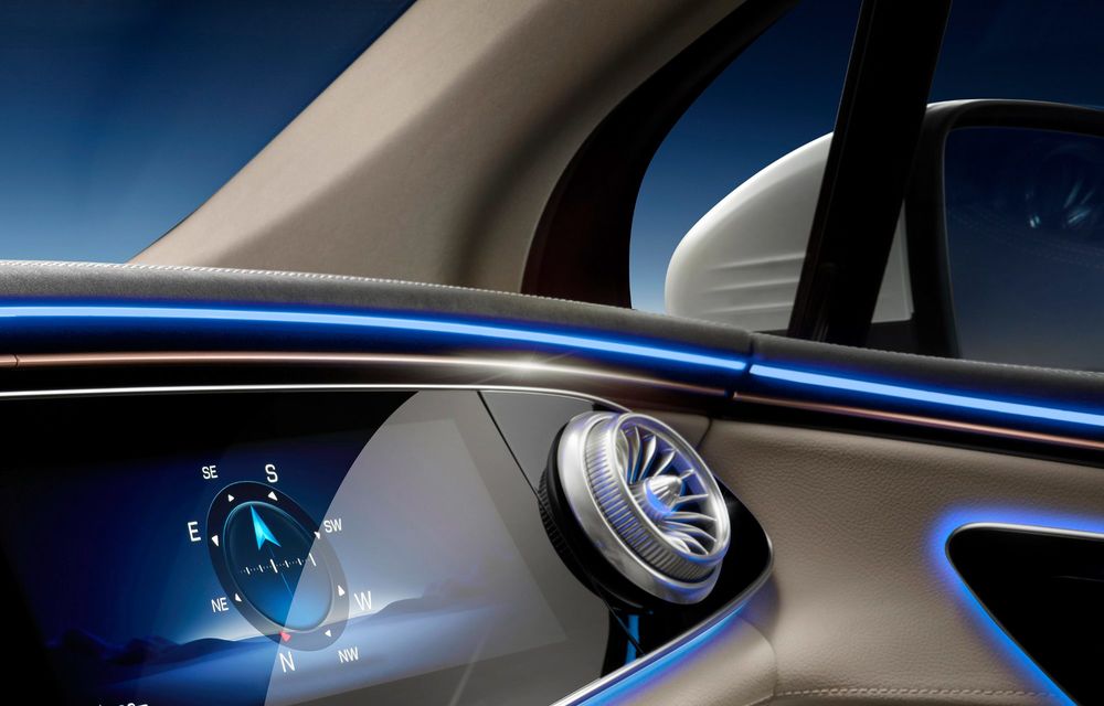 OFICIAL: Noul Mercedes-Benz EQS SUV electric promite 544 CP și 660 de kilometri autonomie - Poza 64
