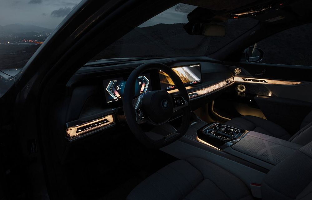 Noul BMW Seria 7: versiune electrică și ecran de 31 de inch pentru locurile din spate - Poza 104
