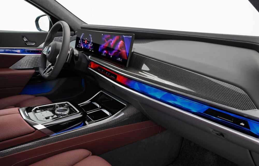 Noul BMW Seria 7: versiune electrică și ecran de 31 de inch pentru locurile din spate - Poza 95