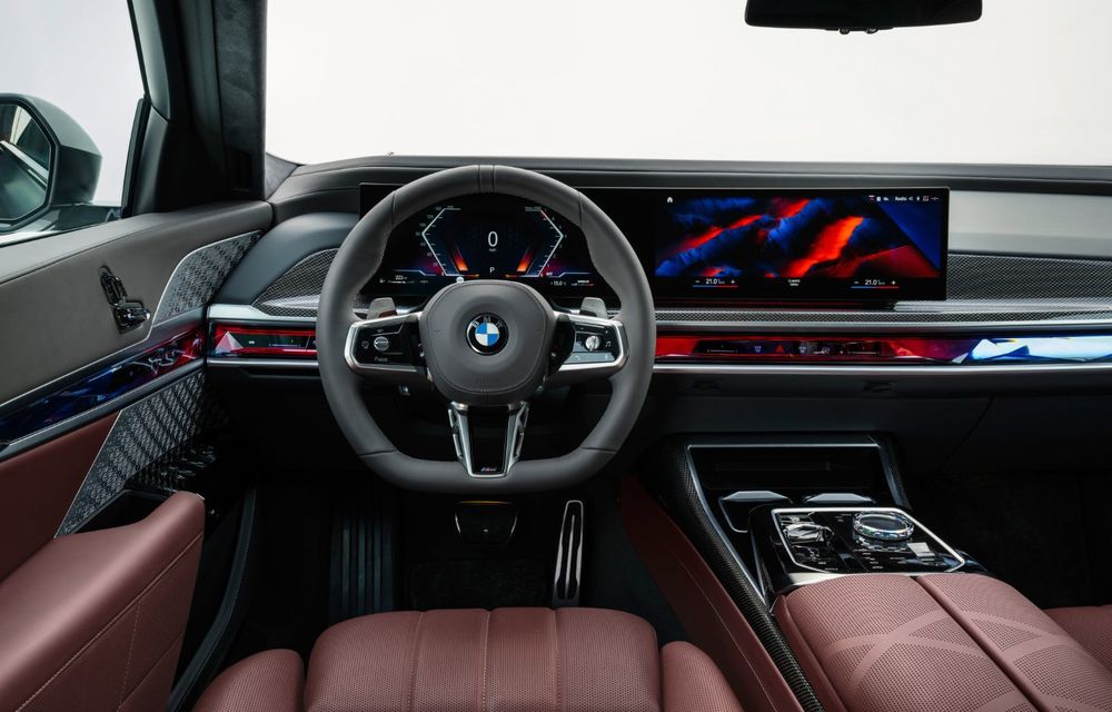 Noul BMW Seria 7: versiune electrică și ecran de 31 de inch pentru locurile din spate - Poza 94