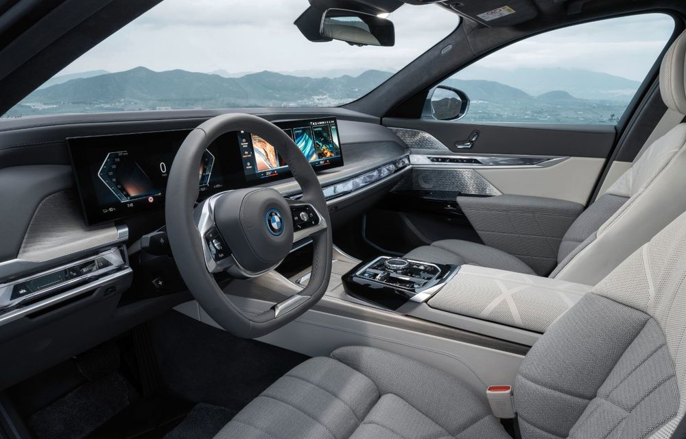 Noul BMW Seria 7: versiune electrică și ecran de 31 de inch pentru locurile din spate - Poza 36