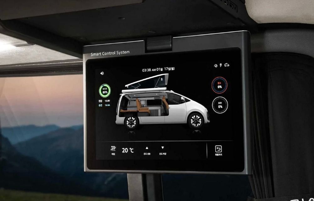 Hyundai lansează Staria Lounge Camper, un rival pentru Volkswagen California - Poza 12