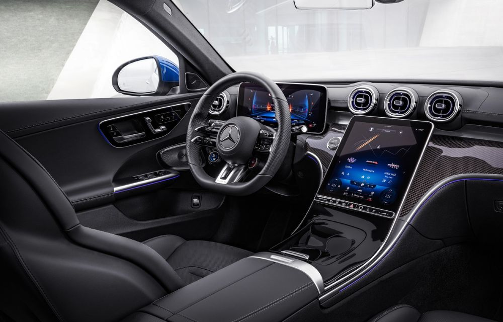 Noul Mercedes-AMG C 43 4Matic: motor de 2.0 litri și 408 cai putere - Poza 59