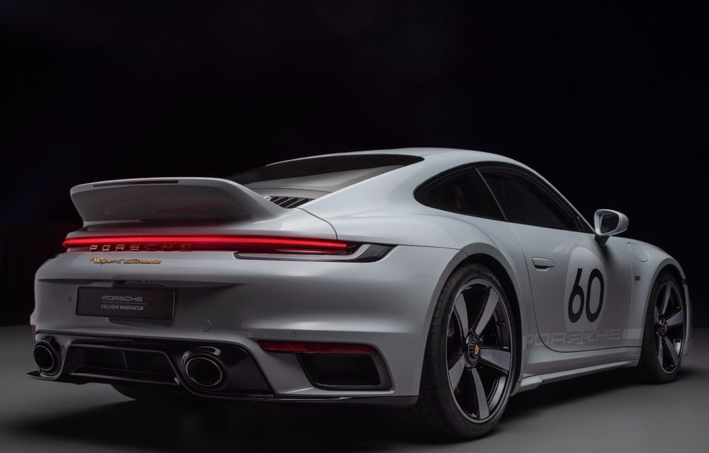 Noul Porsche 911 Sport Classic: motor de 550 de cai putere, cutie manuală și doar 1250 de exemplare - Poza 4