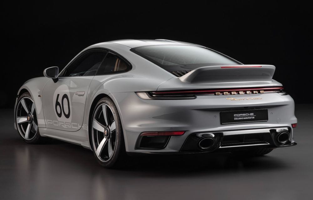 Noul Porsche 911 Sport Classic: motor de 550 de cai putere, cutie manuală și doar 1250 de exemplare - Poza 5