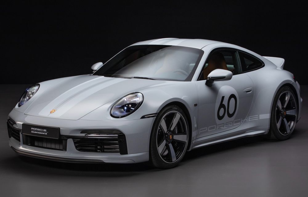 Noul Porsche 911 Sport Classic: motor de 550 de cai putere, cutie manuală și doar 1250 de exemplare - Poza 3