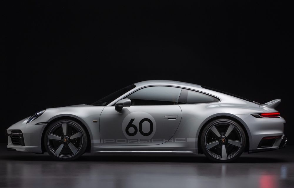 Noul Porsche 911 Sport Classic: motor de 550 de cai putere, cutie manuală și doar 1250 de exemplare - Poza 6