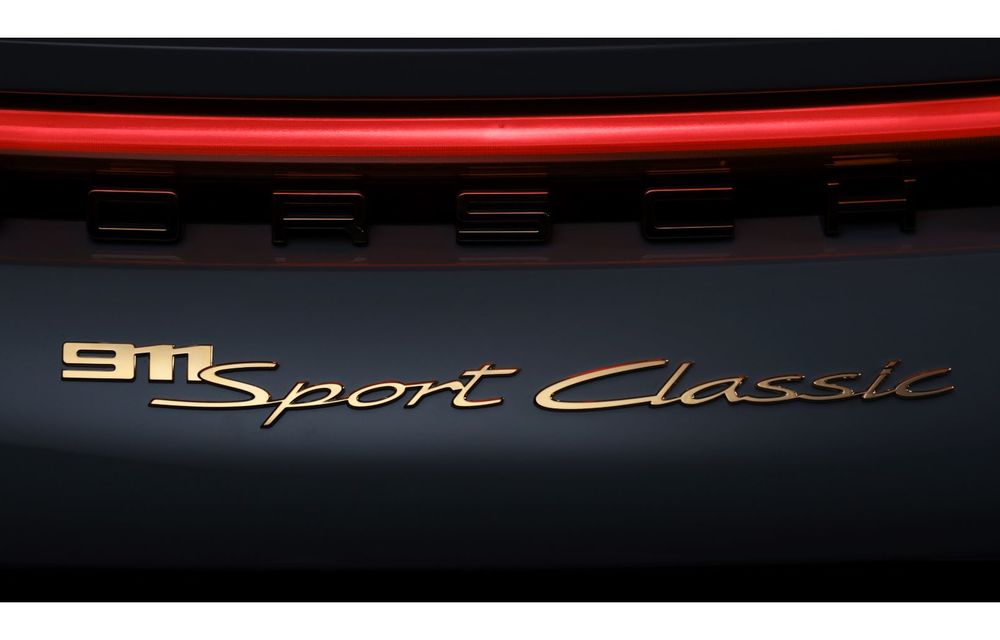 Noul Porsche 911 Sport Classic: motor de 550 de cai putere, cutie manuală și doar 1250 de exemplare - Poza 15