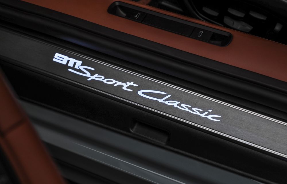 Noul Porsche 911 Sport Classic: motor de 550 de cai putere, cutie manuală și doar 1250 de exemplare - Poza 33