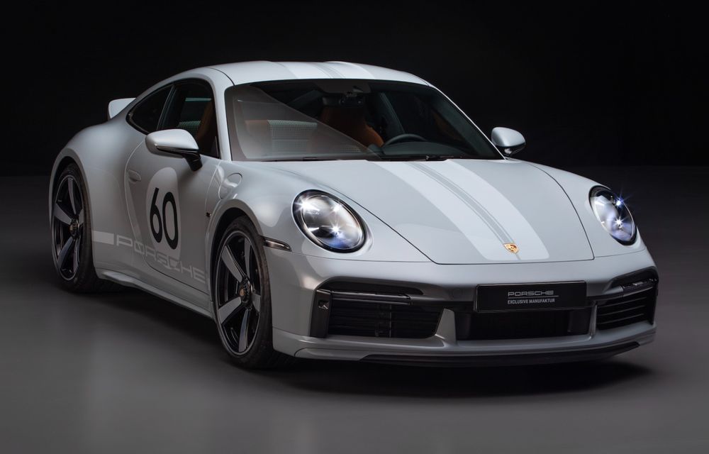 Noul Porsche 911 Sport Classic: motor de 550 de cai putere, cutie manuală și doar 1250 de exemplare - Poza 1