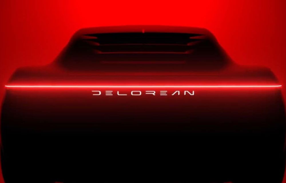 DeLorean publică un clip teaser nou cu viitorul concept electric EVolved - Poza 1