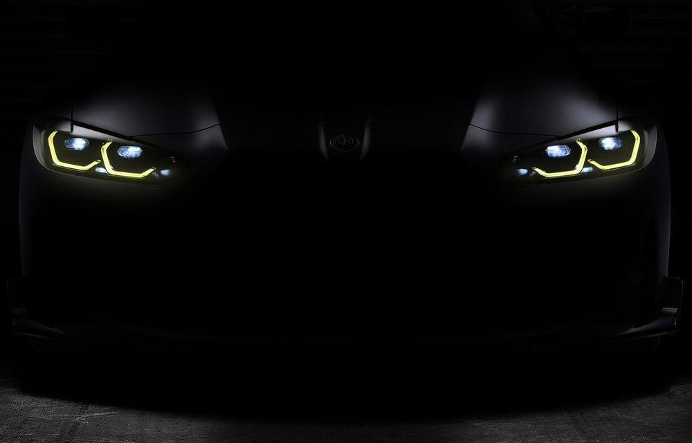 BMW publică noi imagini teaser cu viitorul M4 CSL - Poza 1