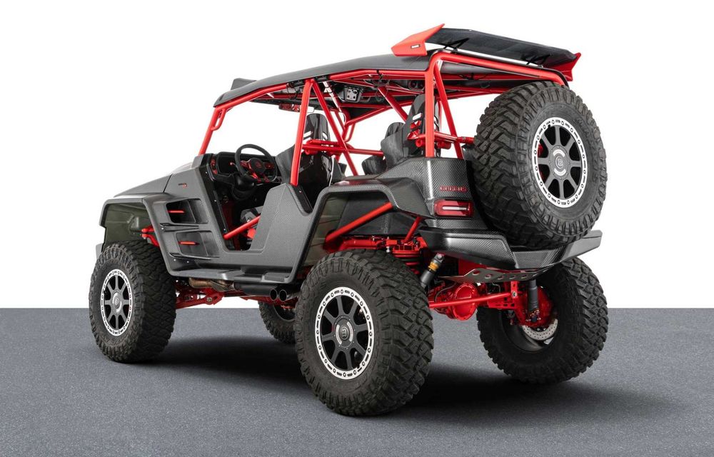 Noul Brabus 900 Crawler: un buggy de 900 de cai putere, construit special pentru off-road - Poza 67