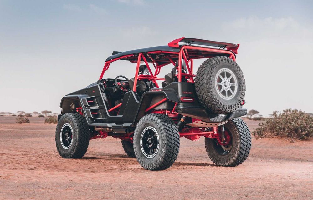 Noul Brabus 900 Crawler: un buggy de 900 de cai putere, construit special pentru off-road - Poza 65