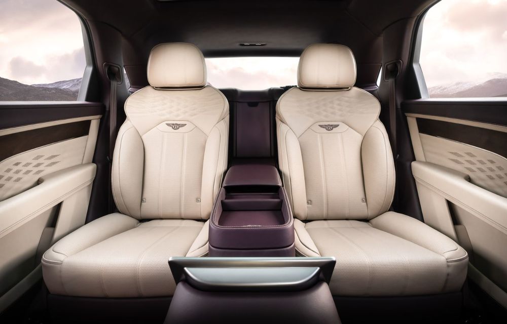 Bentley Bentayga EWB: ampatament lung și cele mai avansate scaune instalate vreodată într-o mașină - Poza 19